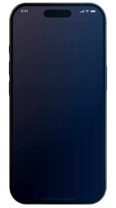 Interfaccia di trading mobile di Electriftizz