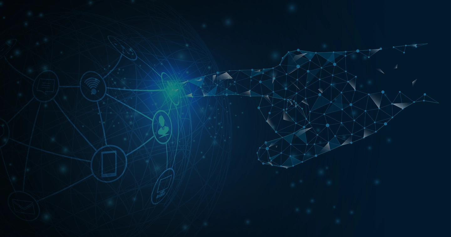 Grafica di sfondo della pagina contatti di Electriftizz